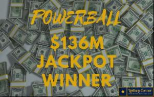 On 06/03/20 Powerball results; $136M jackpot winner