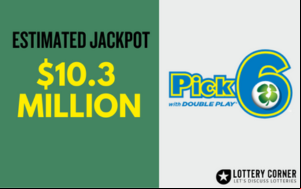 Jackpot Soars to New Heights: New Jersey's Pick-6 Hits $10.3 Million!